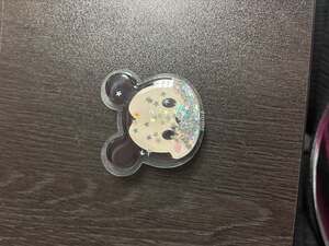 Mikey Mouse Shaker Phone Grip with Holographic Star Glitter